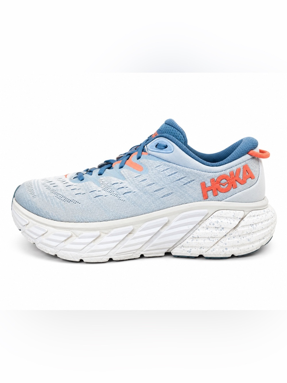 HOKA Gaviota 4 Running Shoes Women’s 8 Blue Fog Plein Air Stability Sneaker - Picture 8 of 8